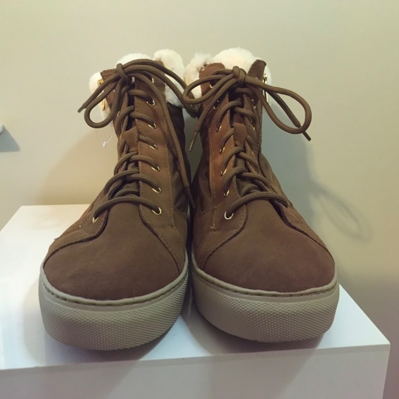 Waterproof cougar ‘ Dublin’ hi top sneaker booties - Picture 5 of 16
